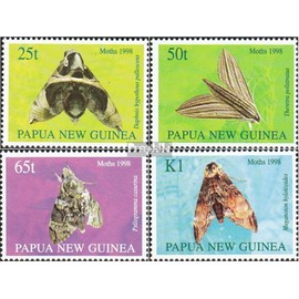papua-Guinea 824-827 (complete.issue.) unmounted mint/never hinged ** MNH 1998 moth (Stamps for collectors) Butterflies