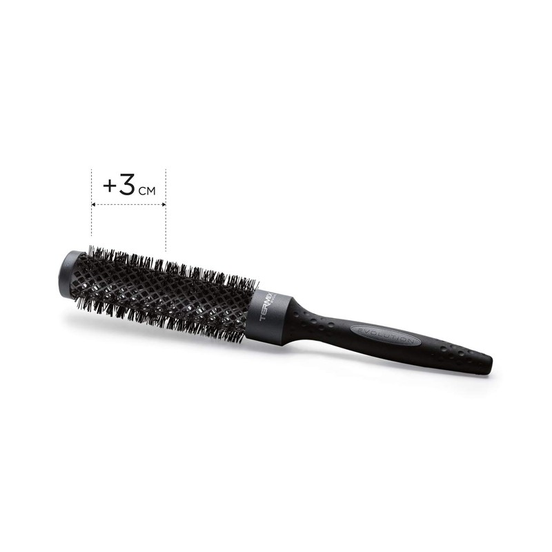 Termix Evolution XL Round Hairbrush 脴 17 mm, 3cm Longer-