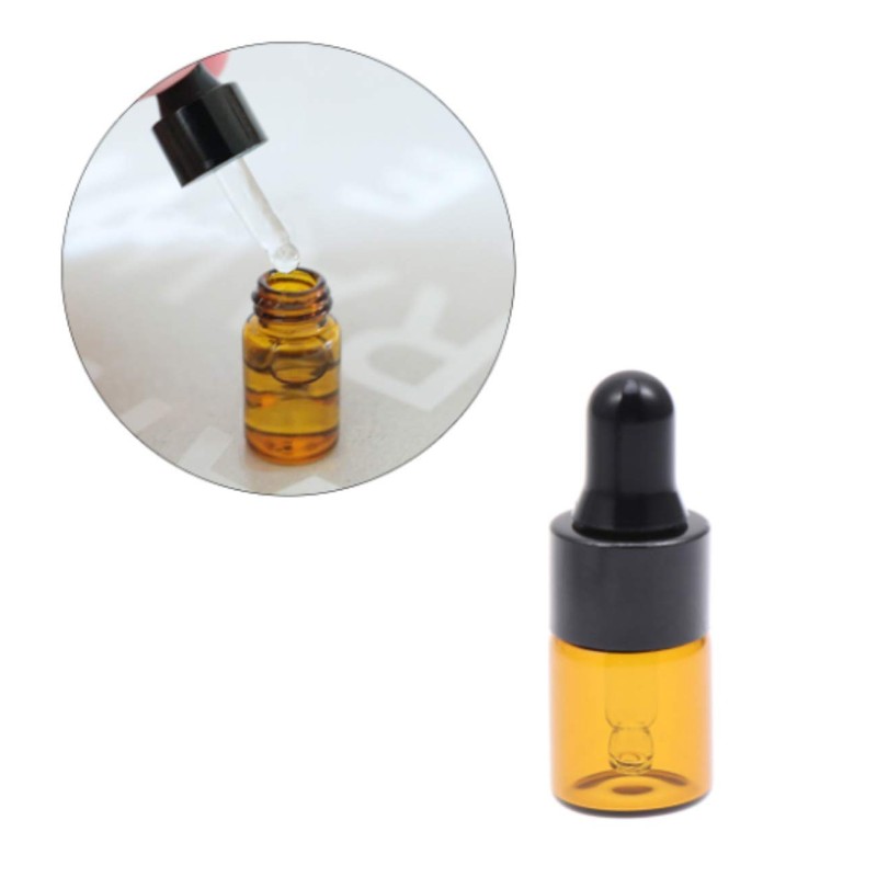 heizi Dropper Bottles Essential Oils Storage Containers, Light Blocking Bottle,