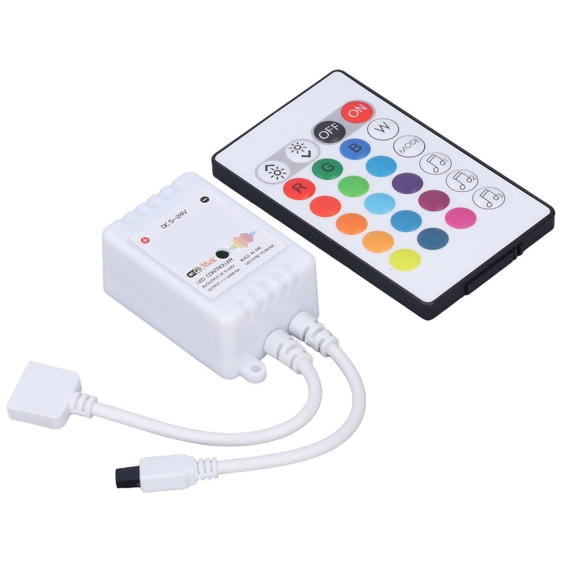 24 Keys Smart LED Remote Control RGB Wireless Controller 16
