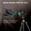 SMALLRIG L字型ハンドル Nikon ZR用 人間工学に基づいた木製グリップ付き 1/4インチ&3/8インチのネジ穴付き Arca用QRプレート 三脚にクイックスイッチ付き DJI RS
