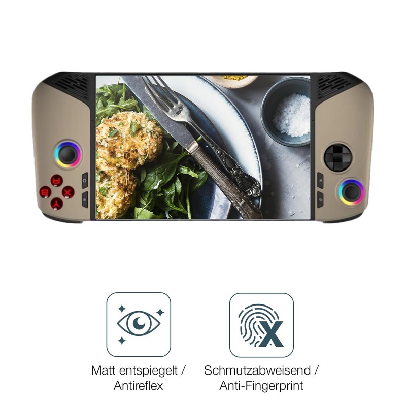 dipos I 2x Screen Protector 9H Matte Compatible with MSI