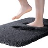 ROLIZOE Ultra Thick Bath Rug for Bathroom Non Slip Bath