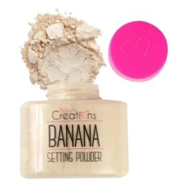 Polvo Fijador Banana Setting Powder Beauty Creations | 42g Extra Grande | Acabado Mate | Cruelty Free