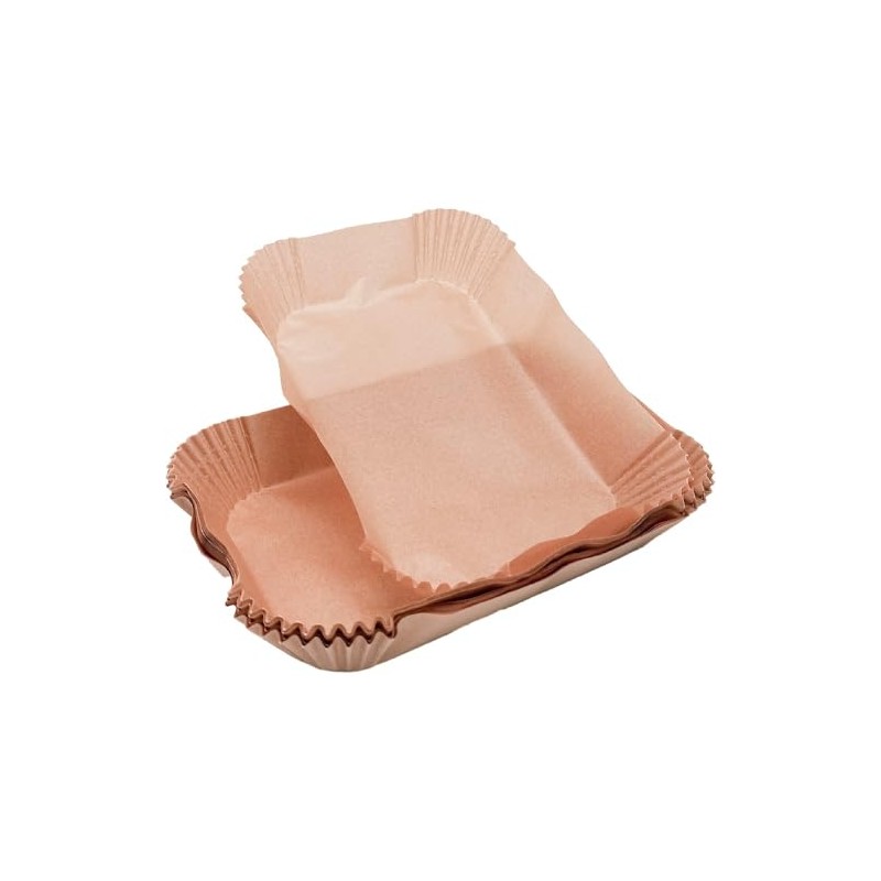 Nerthus FIH 1445 Air Fryer Paper Mould Rectangular 22 x