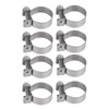 20PCS Hose Clamp Mini Stainless Steel Screw Hose Clip for