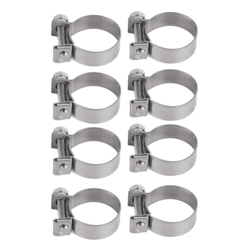 20PCS Hose Clamp Mini Stainless Steel Screw Hose Clip for