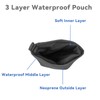 QPPKI Golf Ball Washer Cleaner Bag, Golf Ball Pouch with