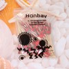 Honbay 100PCS Watermelon Bamboo Cocktail Picks Fruit Food Hamburger Toothpicks