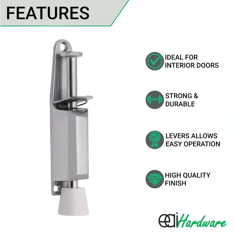 EAI Door Stop Holder Kick Down Up to 40mm Door