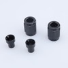 AC PERFORMANCE Aluminum Black Hardline Fitting -3AN Female Tube Nut