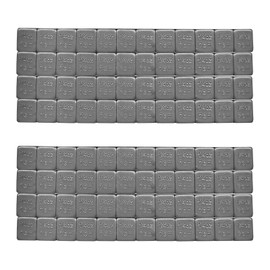 MUQIDA 96 pesos de rueda con respaldo calcomanía de 1/4 onzas, peso de rueda de equilibrio de neumáticos de 2.5 onzas con calcomanía fuerte, caja de tiras de peso de neumático de perfil bajo tipo