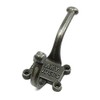 Coat Hook Double 2 Part Retro Peaky Blinders Ant Iron