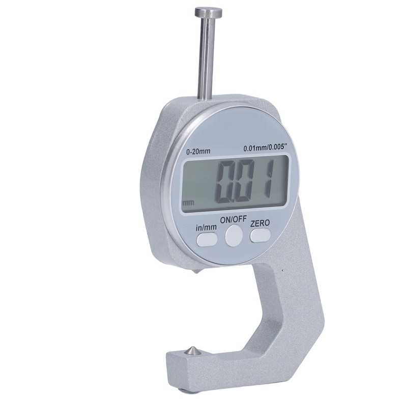 Thickness Gauge Mini Digital LED Display 0 to 20mm Multifunctional