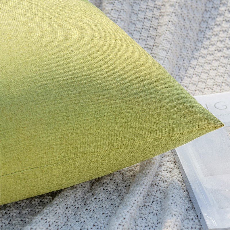 MIULEE Set of 2 Waterproof Cushion Covers, Outdoor Sofa Cushion