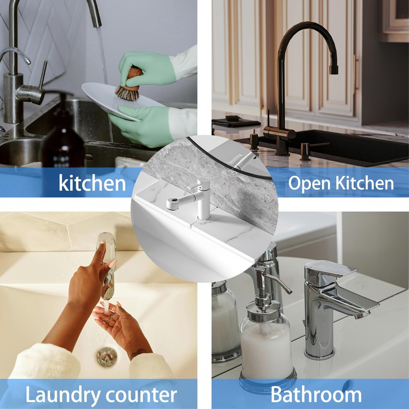 Volminex Kitchen Sink Faucet Mat, Diatomaceous Earth Quick Dry Sink