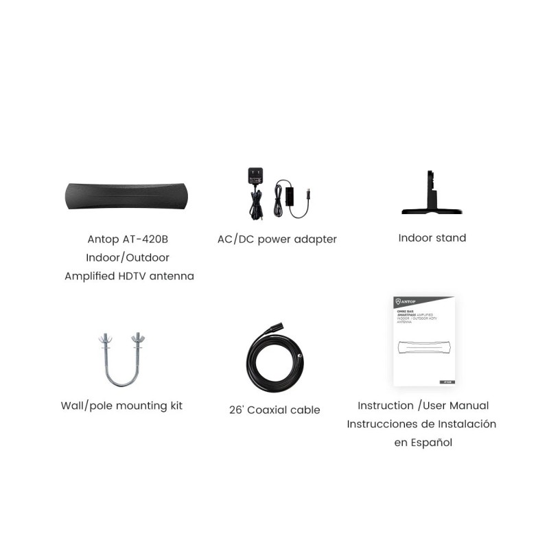 ANTOP 4K 8K 1080P Omnidirectiona