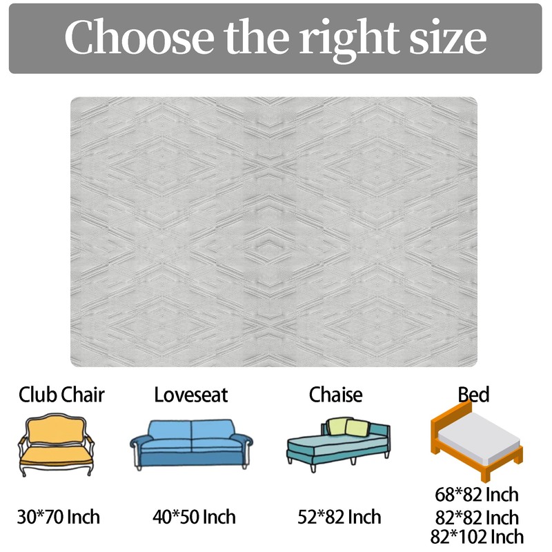 LPMOERA Waterproof Dog Sofa Couch Cover Non-slip Pet Bed Blanket