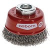 Osborn Cup Brush for Angle Grinders 115 mm, Diameter 60