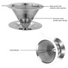 Coffee Filter, Reusable Coffee Filter, Stainless Steel Coffee Filter, Permanent