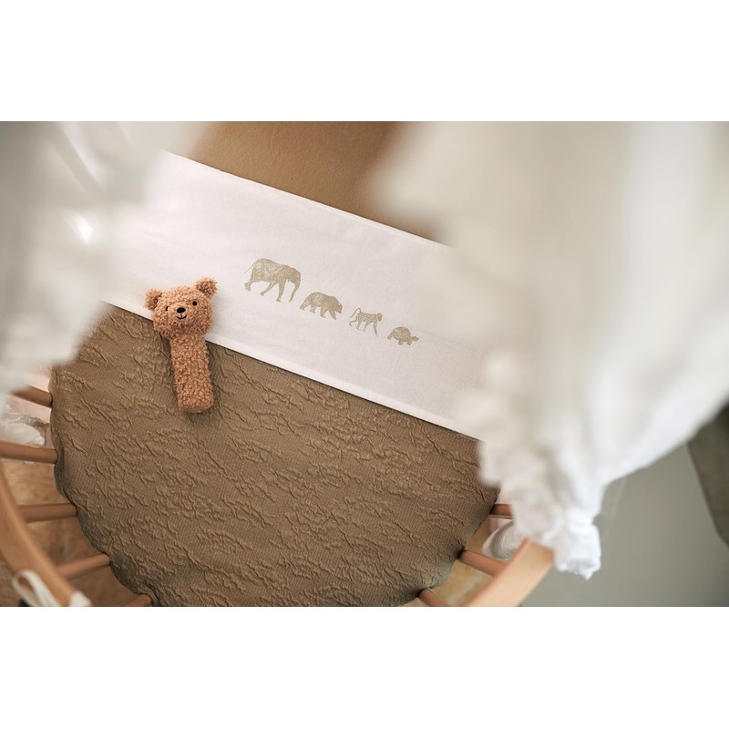 Jollein Babydecke Kuscheldecke 75x100 cm Soft Waves Olive Green |