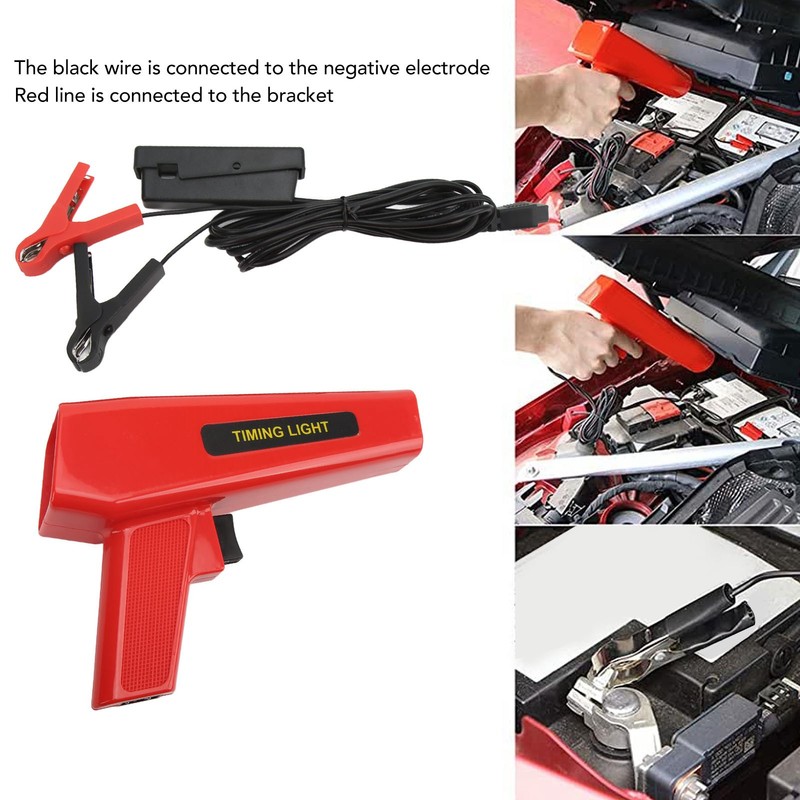Engine Timing Light Inductive Ignition Strobe Timing Lamp Engine Detection