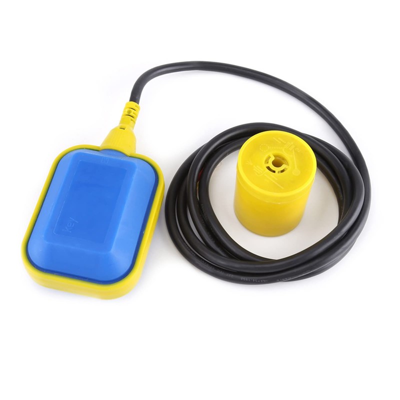 Float Switch for Sump Pump, Polypropylene, Adjustable, Easy to Install,