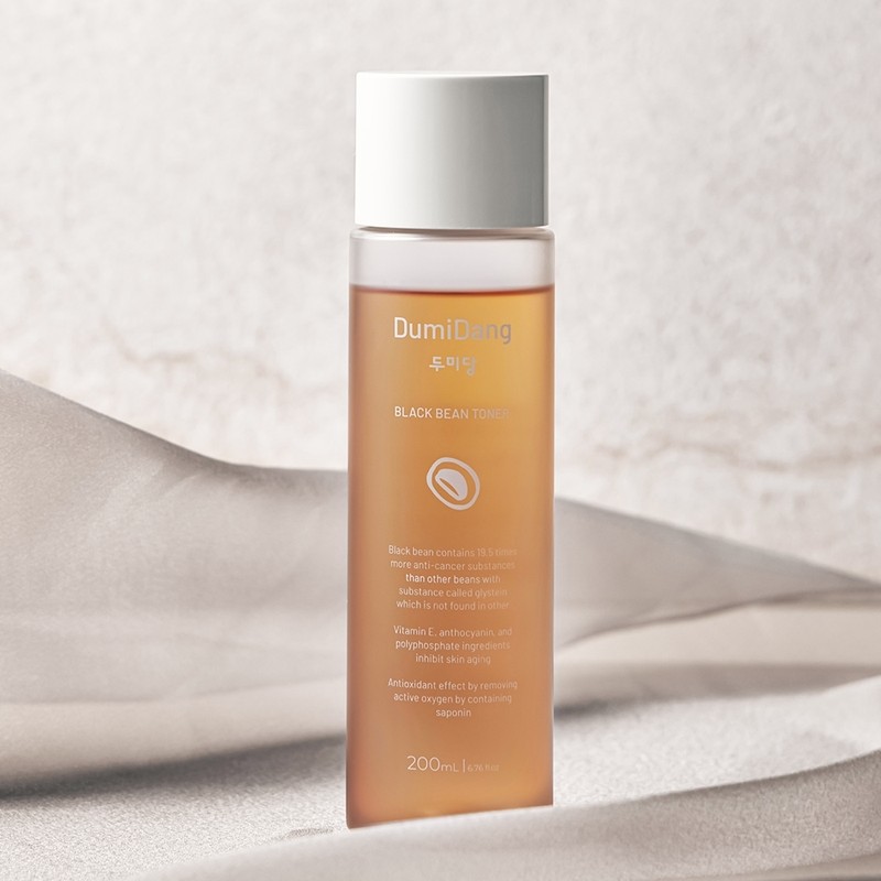 Dumi Dang Black Bean Essence Toner 200ml Vegan Cosmetics +