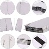 Tiardey Camping Stove Windscreen 10 Plates Aluminum Folding Portable with