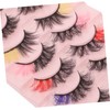FOMIYES 8pairs False Eyelashes Natural Look Faux Lashes for Cosplay