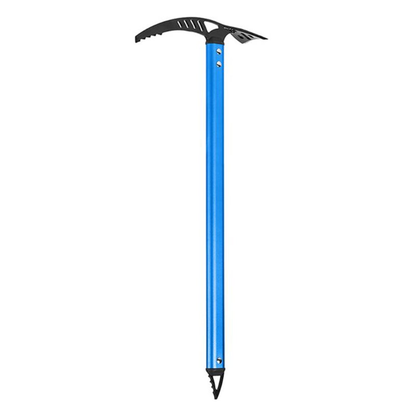 Outdoor Camping Ice Axe Aluminum Alloy Mountaineering Axe 70cm Walking