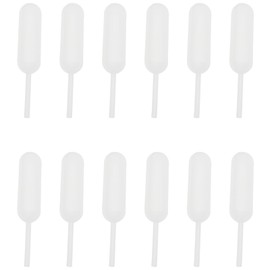 HAJXZH 100 PCS Jam Pipettes 4 ml Disposable Cupcake Injector Bar Shape Plastic Dropper for Kitchen Cooking or Laboratory Experiments