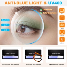 GGSTDDUP 4 Pack Progressive Reading Glasses for Women Oprah Style Blue Light Blocking Multifocal Readers,1.25 x