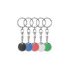 ohne Markename 5 x Metal Key Rings with Shopping Chip