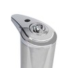 axentia Sensor Soap Dispenser, Plastic, Stainless Steel, Chrome-Plated, Silver, Approx.