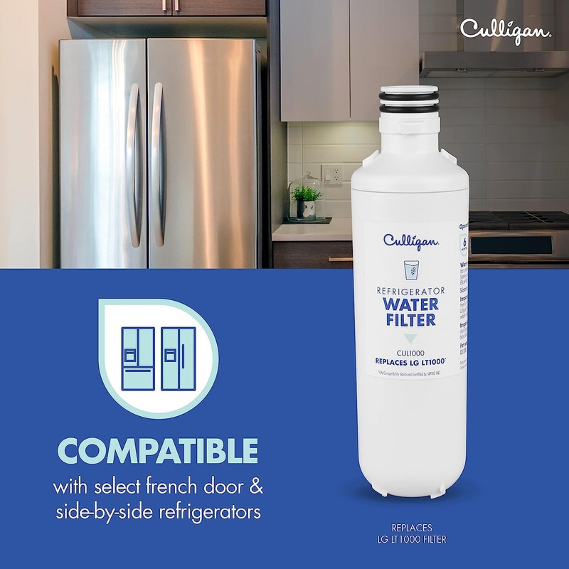 Culligan CUL1000 Refrigerator Water Filter | Replacement for LG Water