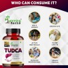 TUDCA 1000mg – 90 Capsules | Tauroursodeoxy<wbr/>cholic Acid Supplement |