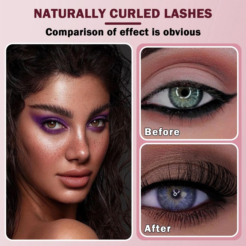 10 Pairs Pack Mink Lashes Wispy Fluffy Lashes Natural Look