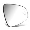 DNA Motoring OEM-MG-0549 Right Side Heated Mirror Glass w/Backing Plate
