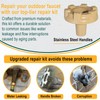Bedalio RK-22MH Outside Faucet Repair Kit Metal Handle Compatible with