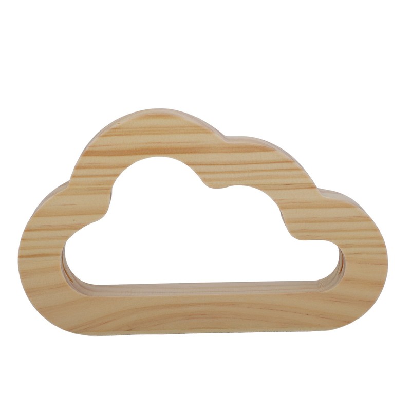 Wood Carving Lamp Wooden Hollow Design USB Powered Embedded 3D