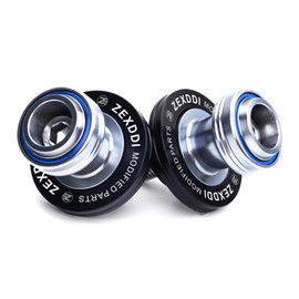 ZEXDDI 6MM Fit For Yamaha YZF R9 2025 R7 R1 R3 R6 MT03 MT09 MT10 FZ09 FZ1 FZ6 XSR 900 Tenere 700 Aprilia RS660 RSV4 Monster 821 CNC Motorcycle Swingarm Spools Sliders Stand Screws (Blue)