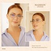 Madison Avenue 2 Pack Classic Blue Light Blocking Reading Glasses