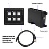 6P Switch Panel Bluetooth APP Control IP66 Waterproof Backlight M4