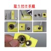 10 Pairs Large Spring Hooks 0.6 inch (15 mm) Spring