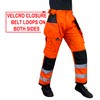 Notus Men's Work Safety Pants High Visibility Cordura Knee Reinforced