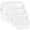 CHICAUP Clear Makeup Bags Plastic Cosmetic Bag TAS Toiletry Bag