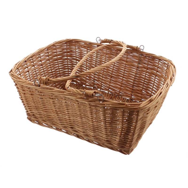 FRANK FLECHTWAREN Dekoleidenschaft, self-service basket "square", 42 x 36 x