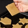 Generic 5 Pcs Rectangle Cookie Cutter Set, Stainless Steel, Rectangle
