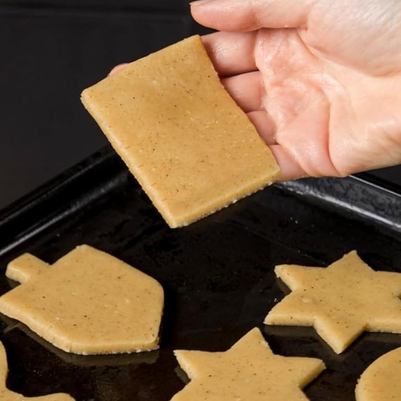 Generic 5 Pcs Rectangle Cookie Cutter Set, Stainless Steel, Rectangle